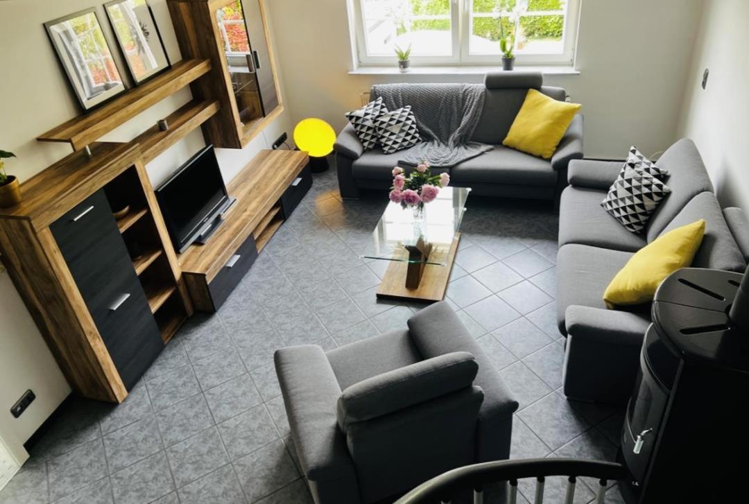 Modernes Ferienhaus Sauerblick Langsur Exterior foto