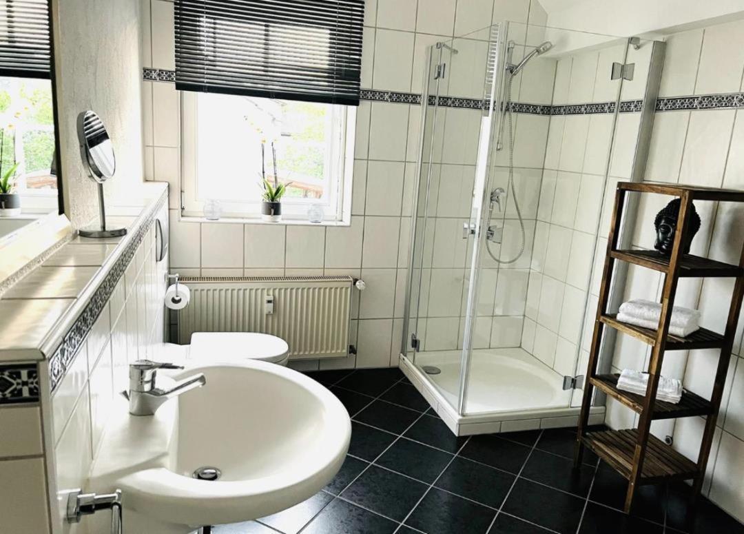 Modernes Ferienhaus Sauerblick Langsur Exterior foto